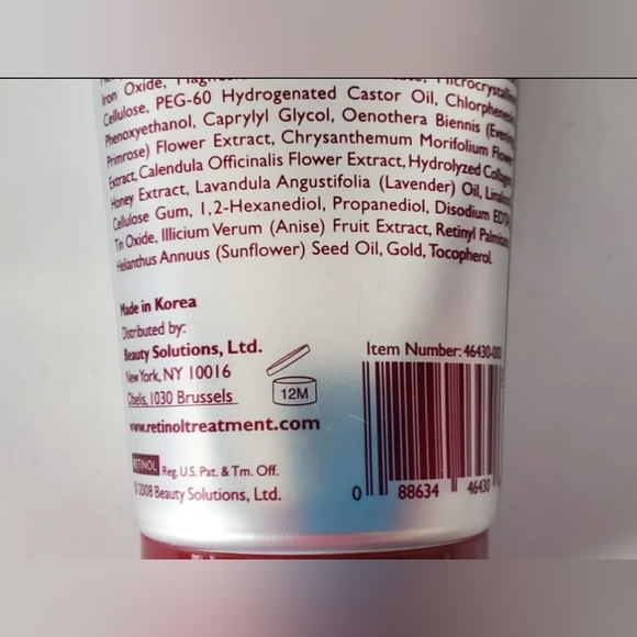 Skincare Cosmetics Retinol Vitamin Enriched Gold Peel-Off Mask 3.4oz - Picture 5 of 5